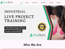 Tablet Screenshot of praxware.com